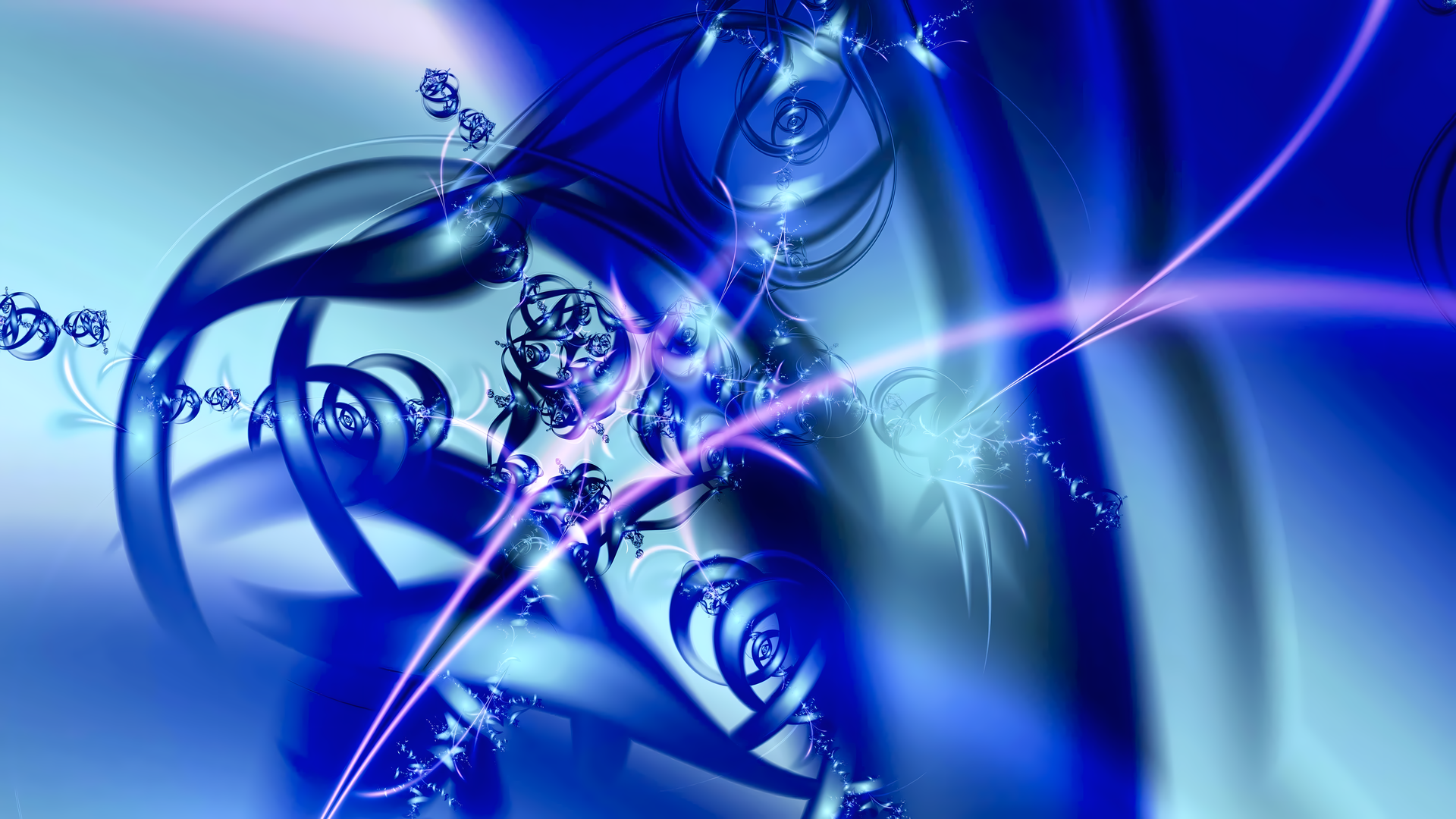 Digital artwork titled Electric Lights