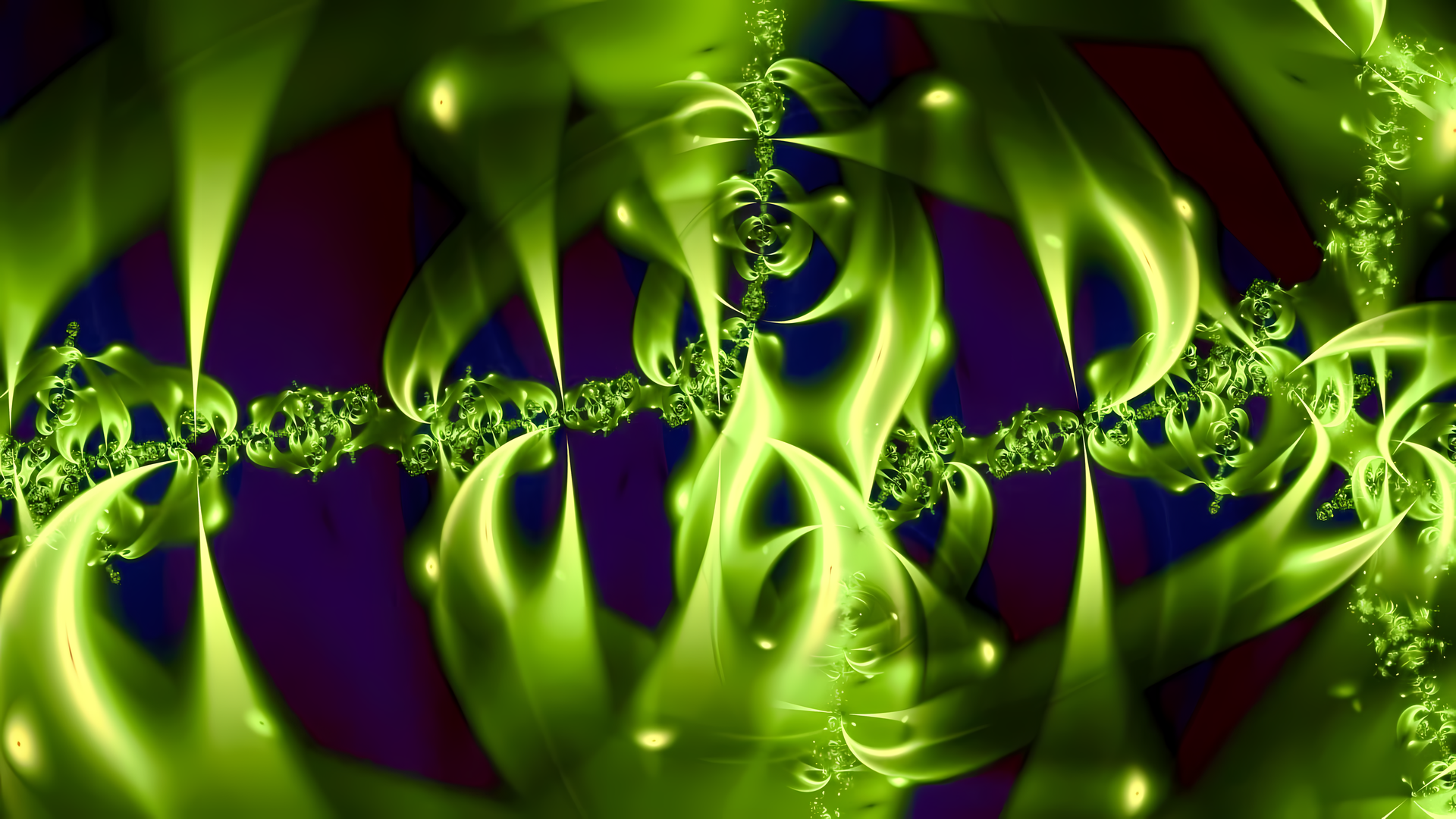 Digital artwork titled Kelp